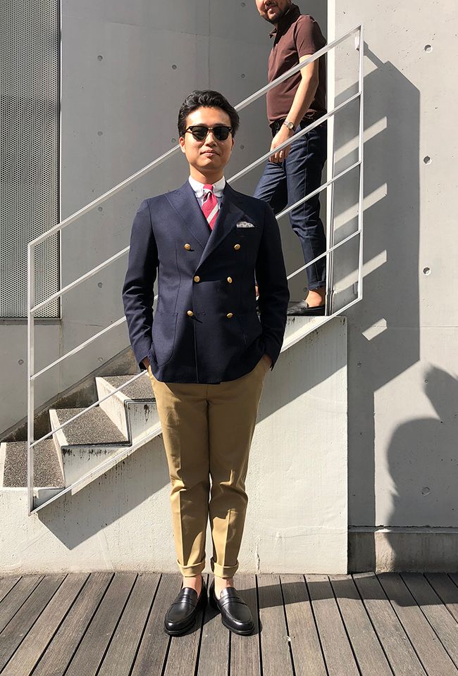 メンズ 俺の金ボタンコーディネート オンラインショップ メーカーズシャツ鎌倉 公式ショップブログ Maker S Shirt Kamakura