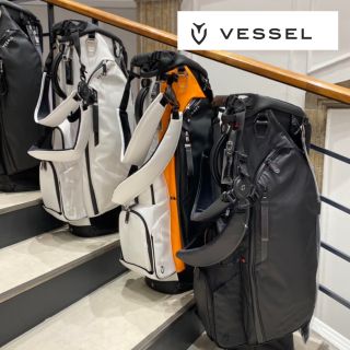 VESSEL キャディバッグ2025 グレー VESSEL（スポーツ） VESSEL 2025 PLAYER 5.0 Pro Stand 9.5型