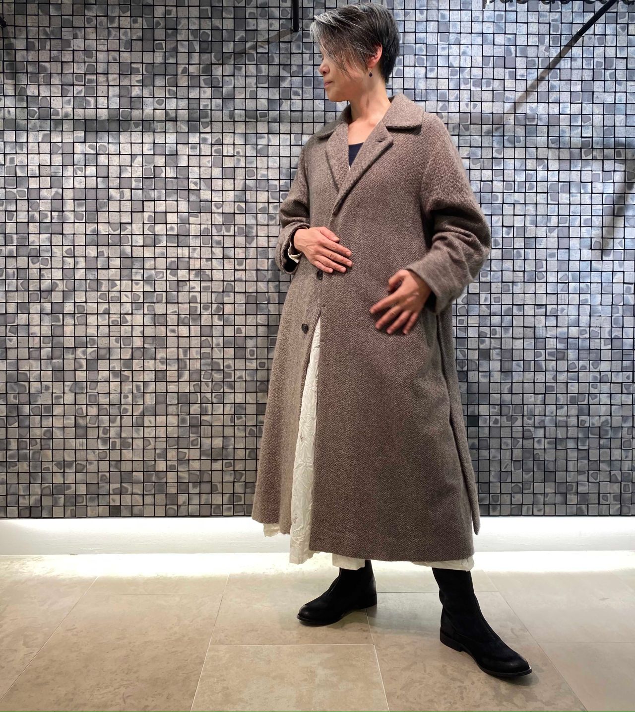 cashmere coat | 京王百貨店新宿店 | pas de calais | パドカレ 公式