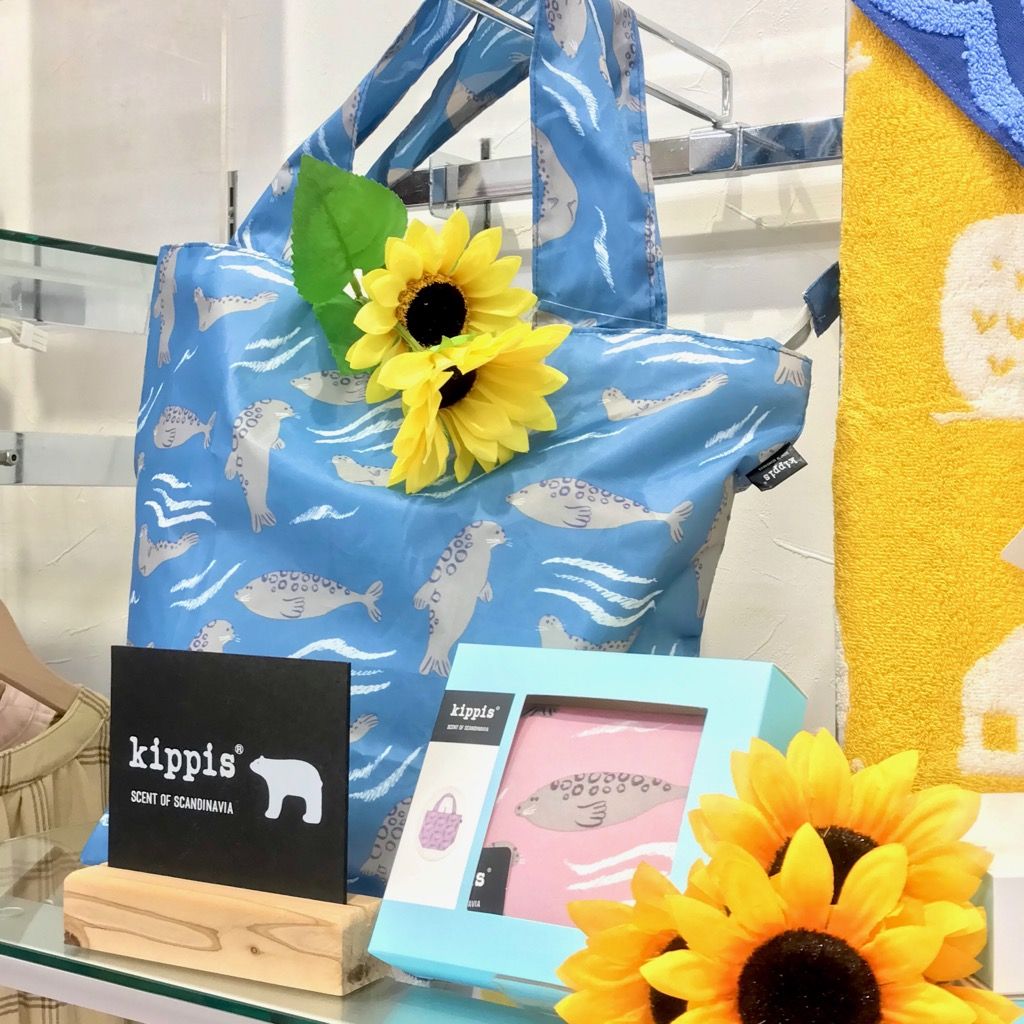 大容量 ファスナーつきエコバッグ イオンモール岡山 タオル美術館ショップブログ