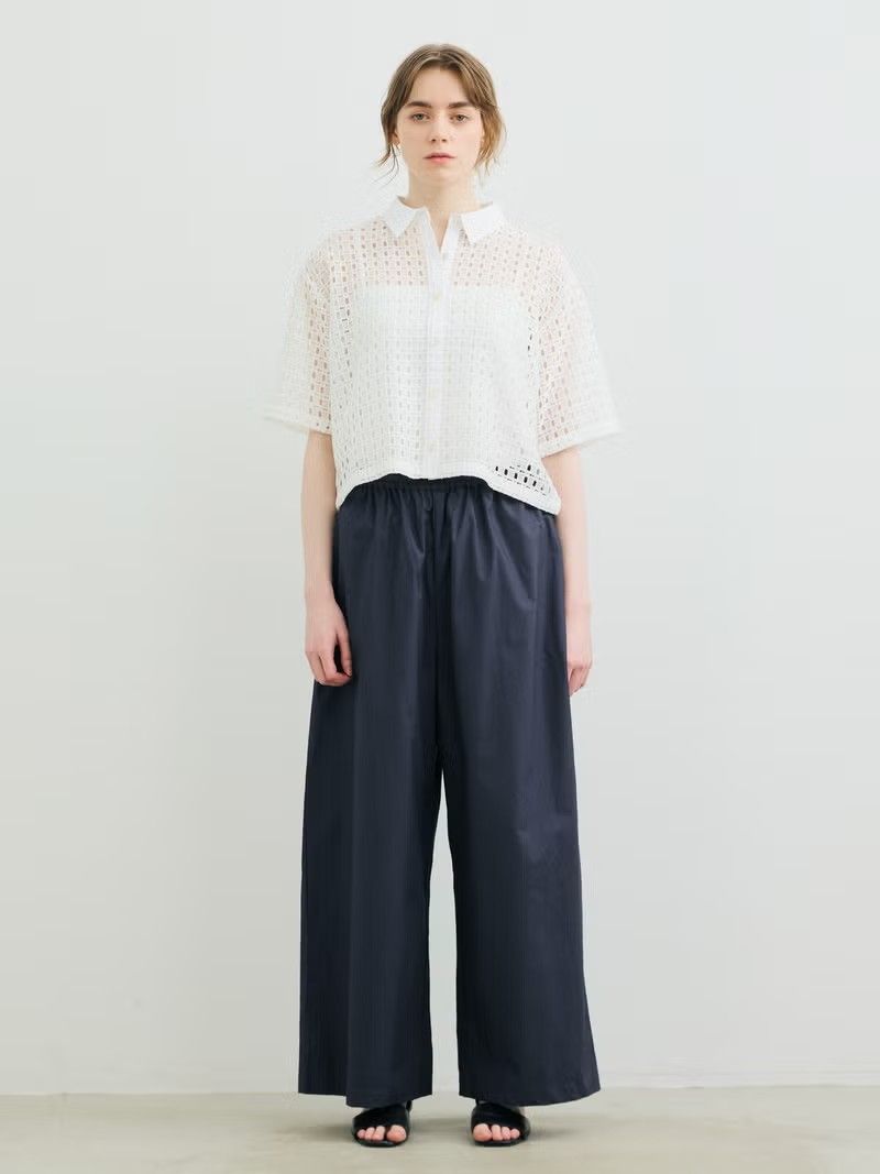 MARMARMAR メッシュレースボックスシャツ｜ MARcourt ONLINE STORE
