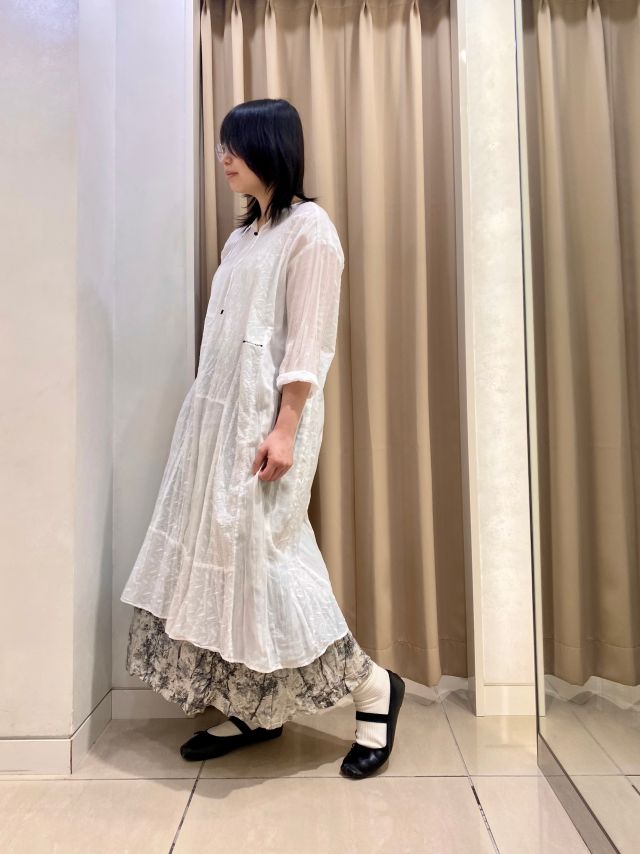 SALE】エンブロイダリーレースパッチワーク ワンピース