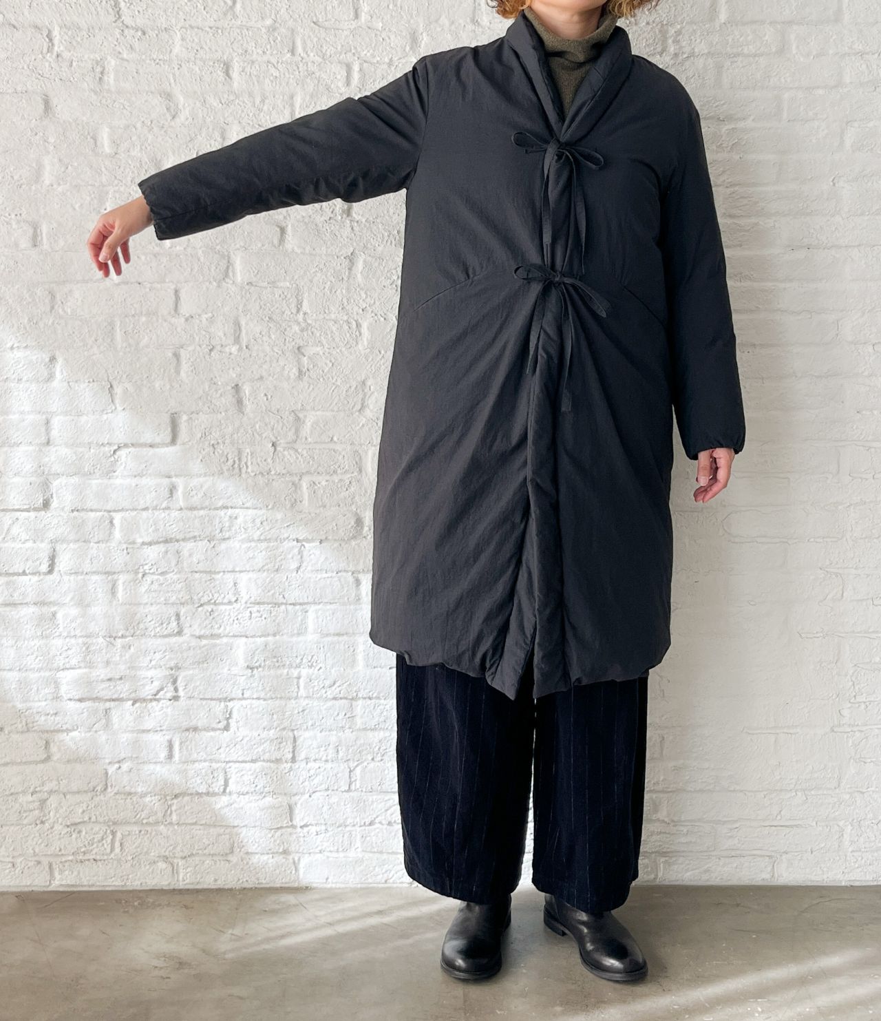 10%OFF】タイプライター天日干しワッシャー ダウンコート | pas