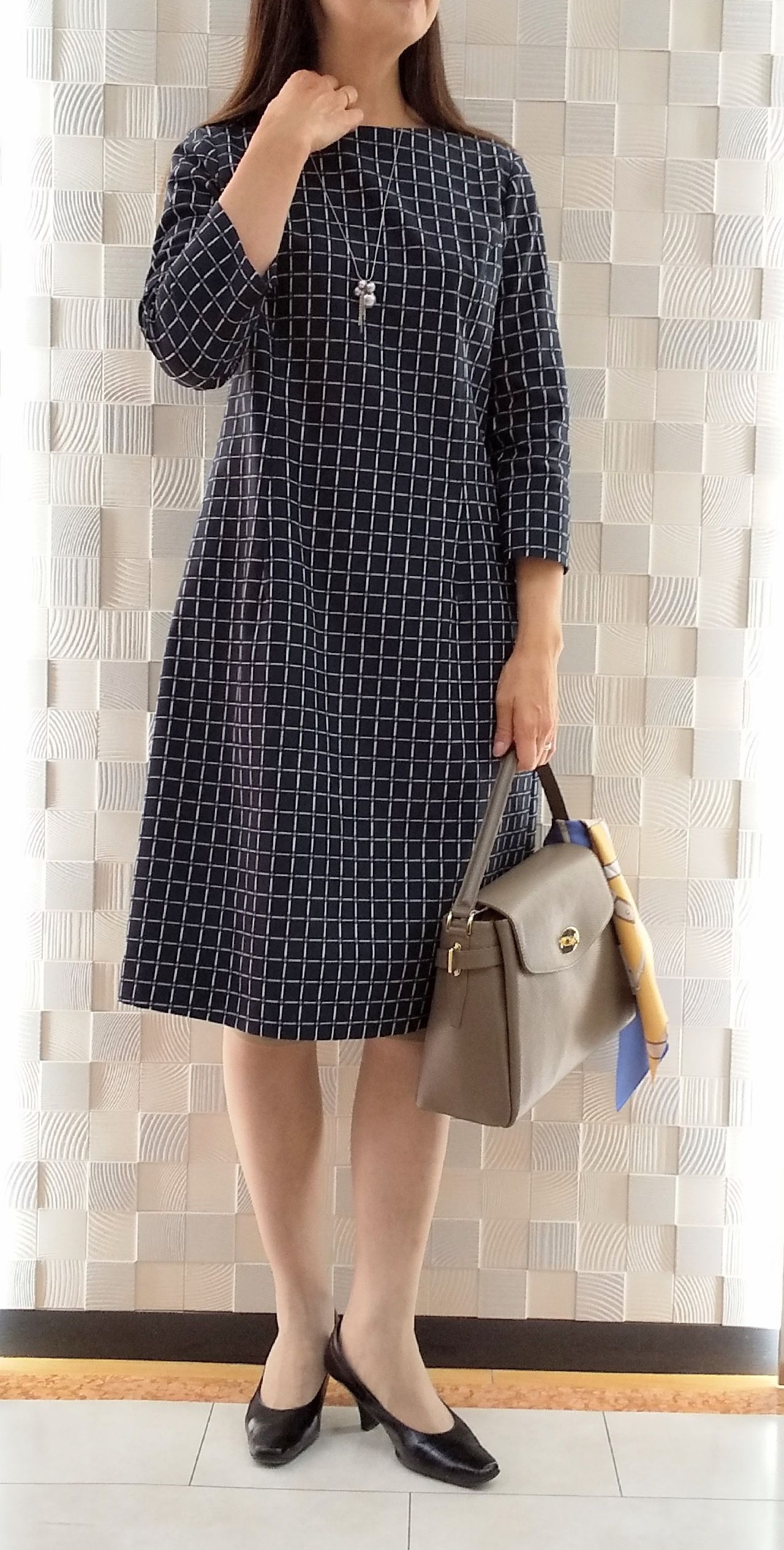 新作 一枚は欲しいロングシーズン着られる上品ワンピース 京王新宿エルサイズ店 Women ニューヨーカー公式ショップブログ