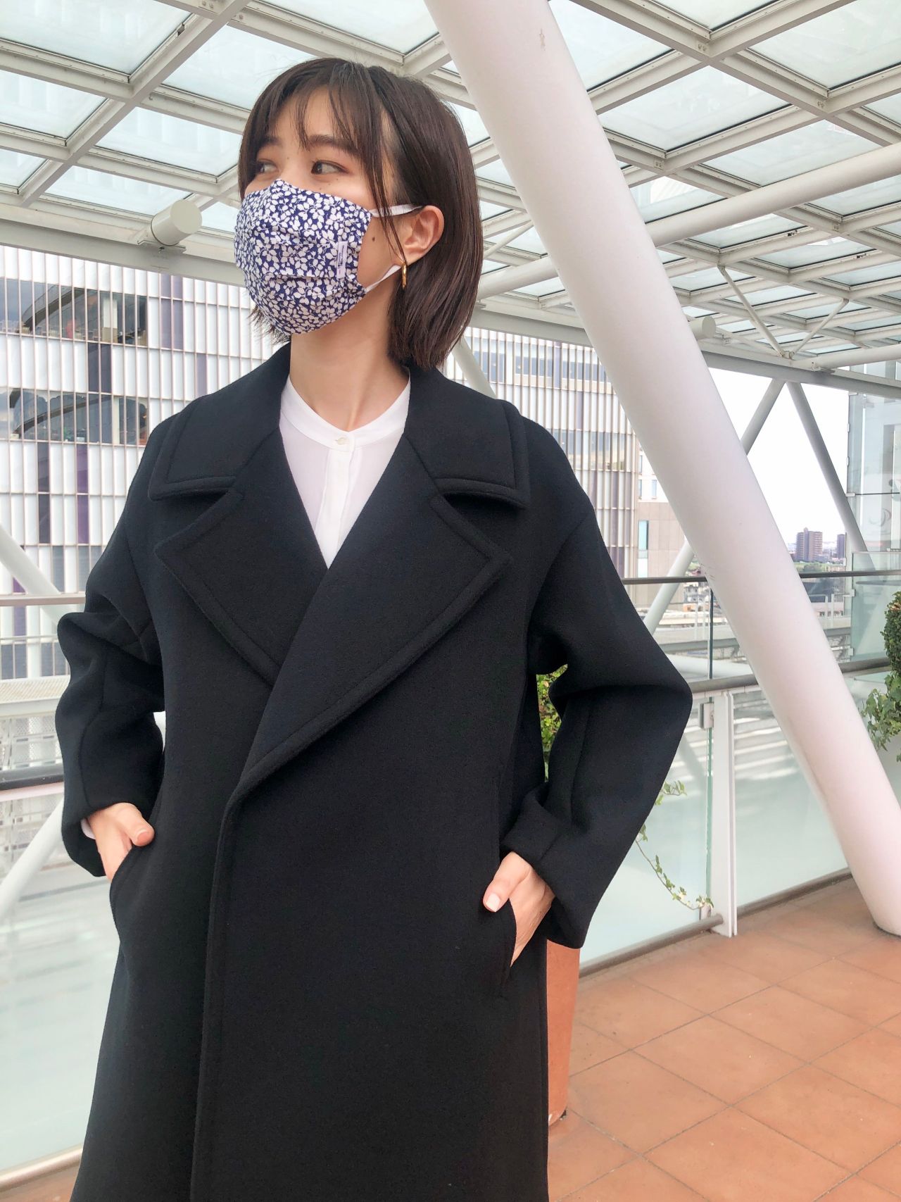 Pコート先行販売 小さめマスク入荷しました 二子玉川店 メーカーズシャツ鎌倉 公式ショップブログ Maker S Shirt Kamakura