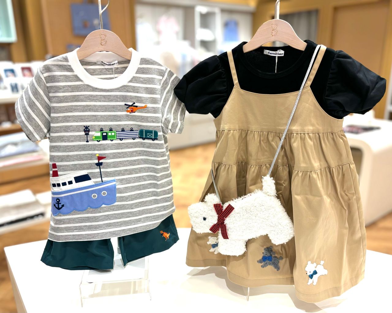 ファミリア　上下セット b34a5c8388b5364f71246ac9109420