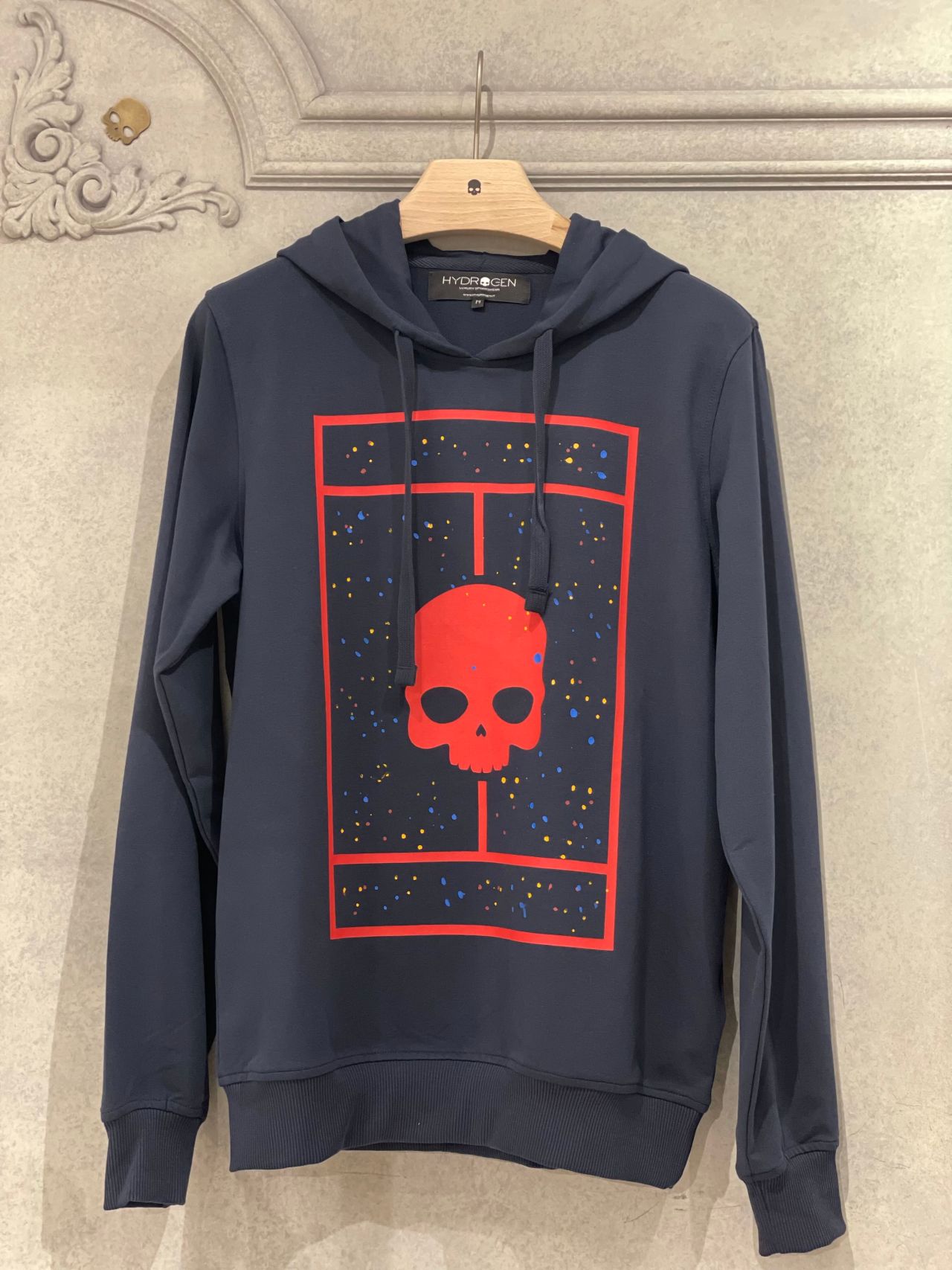 HYDROGEN（ハイドロゲン） COURT コート フーディ パーカー（黒） HYDROGEN（ハイドロゲン） COURT コート フーディ パーカー（黒）