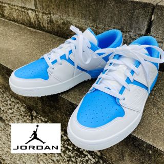 NIKE ジョーダン NU レトロ 1G ゴルフシューズ ホワイト/ブルー NIKE ジョーダン NU レトロ 1G ゴルフシューズ ホワイト/ブルー