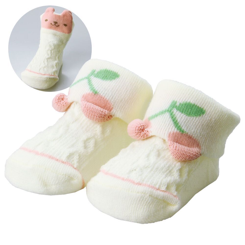 さくらんぼ うさぎ べビーソックス Branshesイオンモール草津店 子供服のブランシェス Branshes 公式ショップブログ