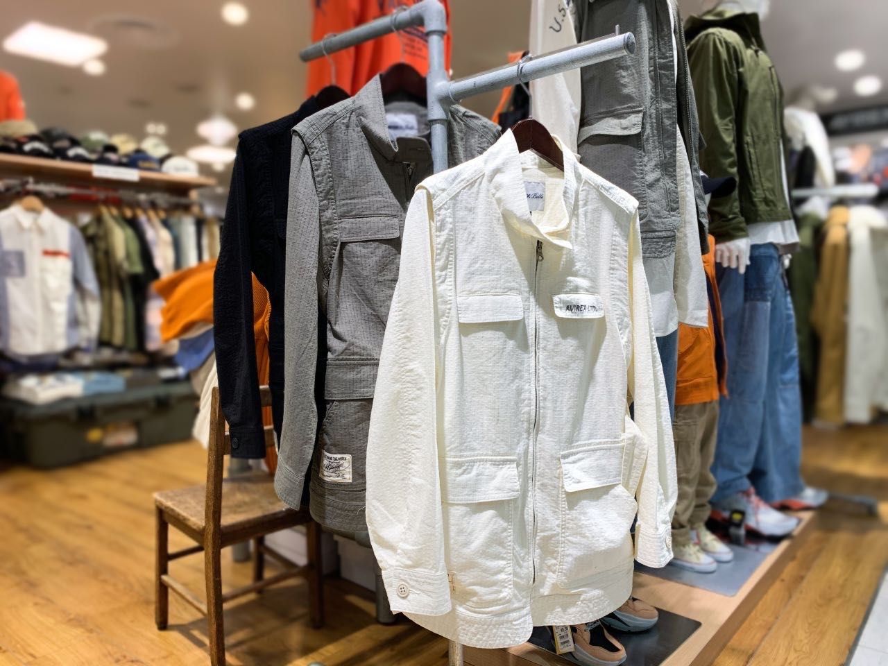 Avirexルミネ立川店 オールホワイトのコーディネートを紹介 Avirex Avirex 立川ルミネ 上野商会公式ブログポータルサイト