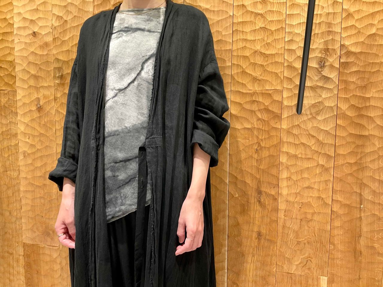 40リネンボイルちりめんCC加工 コート | 日本橋髙島屋店 | pas