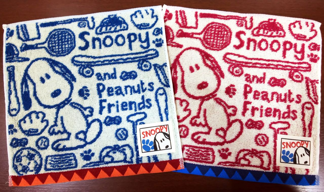 Snoopy 新柄 道具 ザ モール仙台長町 タオル美術館ショップブログ