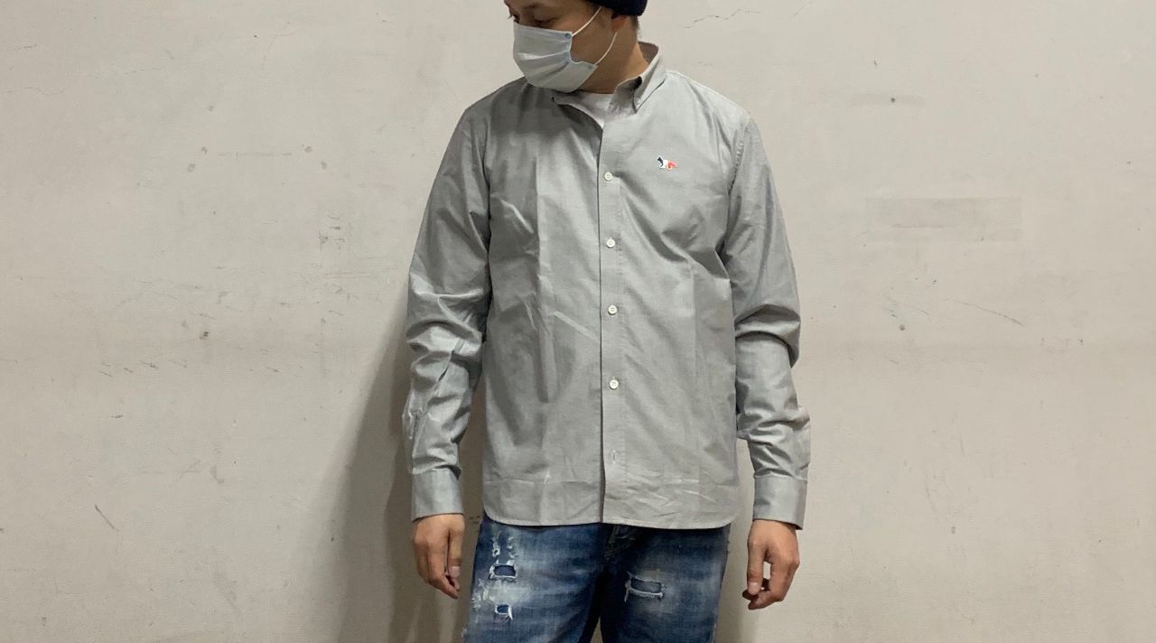 Maison Kitsune メゾンキツネ 新作シャツ Royal Flash Royalflash 上野 上野 商会公式ブログポータルサイト
