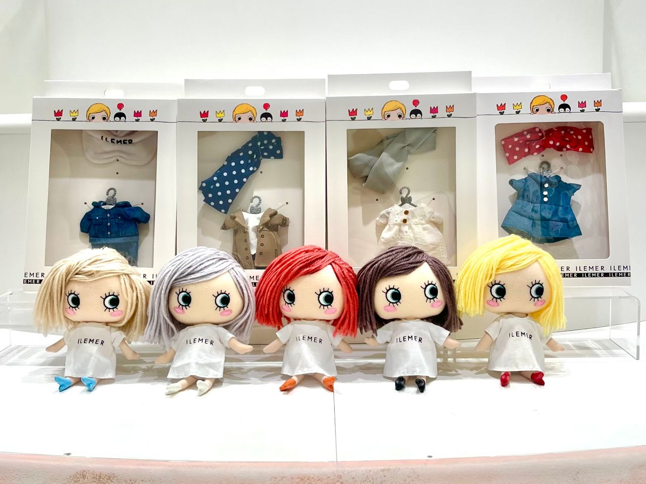 ☆ハンドメイド イルメール マリーちゃんワンピース(段染めイエロー)おまけ付☆ 再入荷情報＆着せ替えデラックス5つ子に着せてみた Part2 | ILEMER