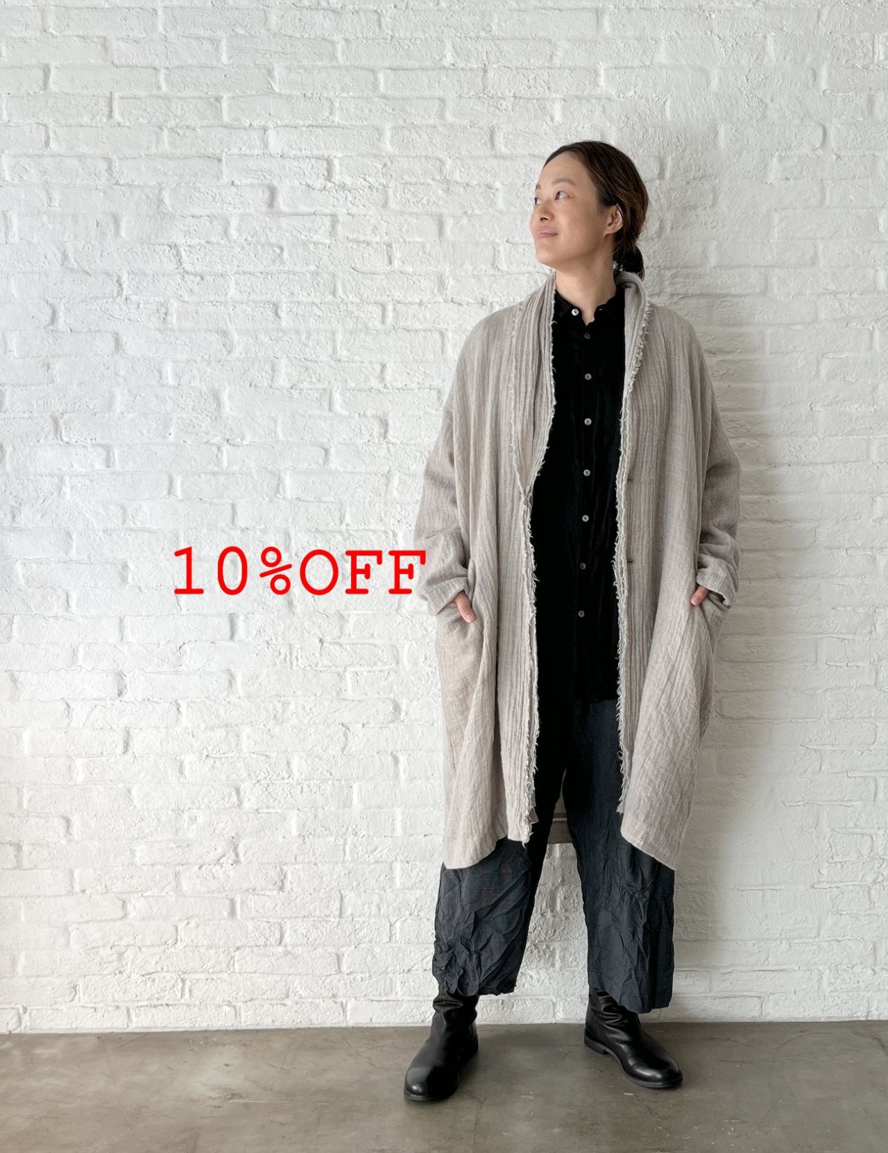 【なお】パドカレ　ロイヤルオックスコート　ロングコート 23AW ファッション パドカレ ロイヤルオックスコート ロングコート