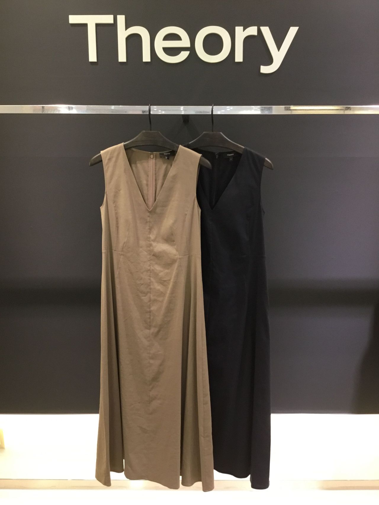 Theory 20aw ワンピース ブラウン系