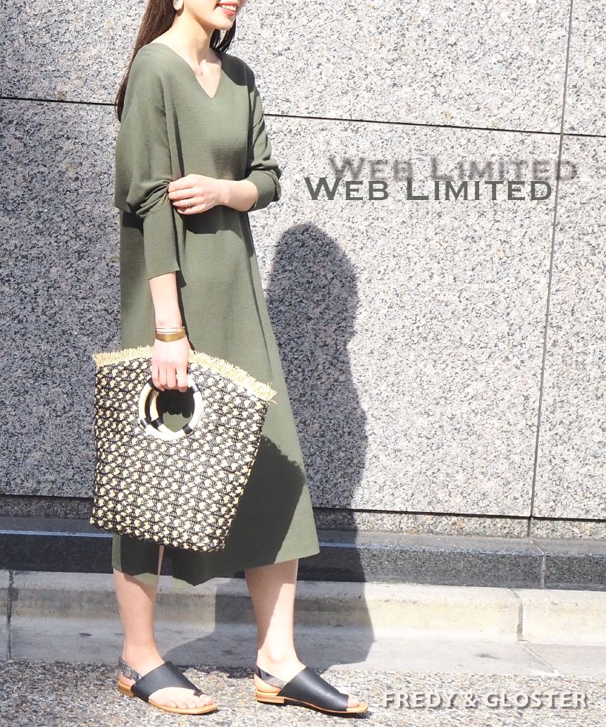 Web限定 一枚で様になる主役ワンピー Online Shop Fredy Gloster フレディ グロスター Fredy フレディ オフィシャルサイト