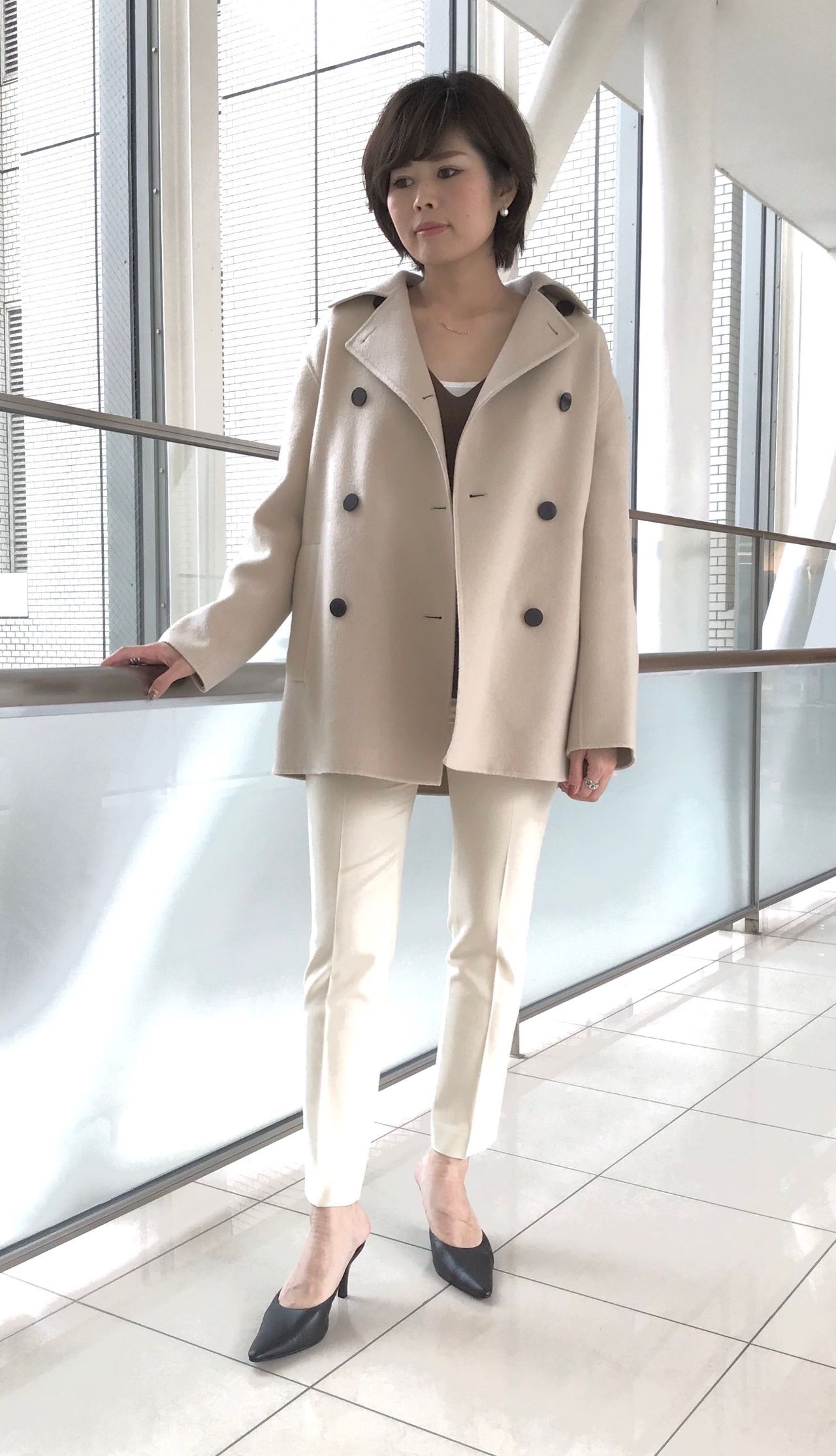 新品 Theory NEW DIVIDE LUXE UTL PEACOAT C