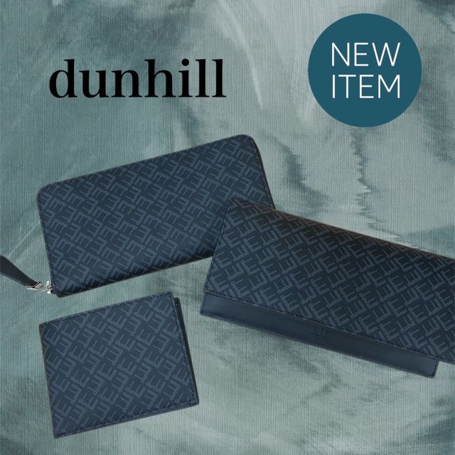 ダンヒル DUNHILL 長財布 シグネチャー ブラック 21R2100LT001R