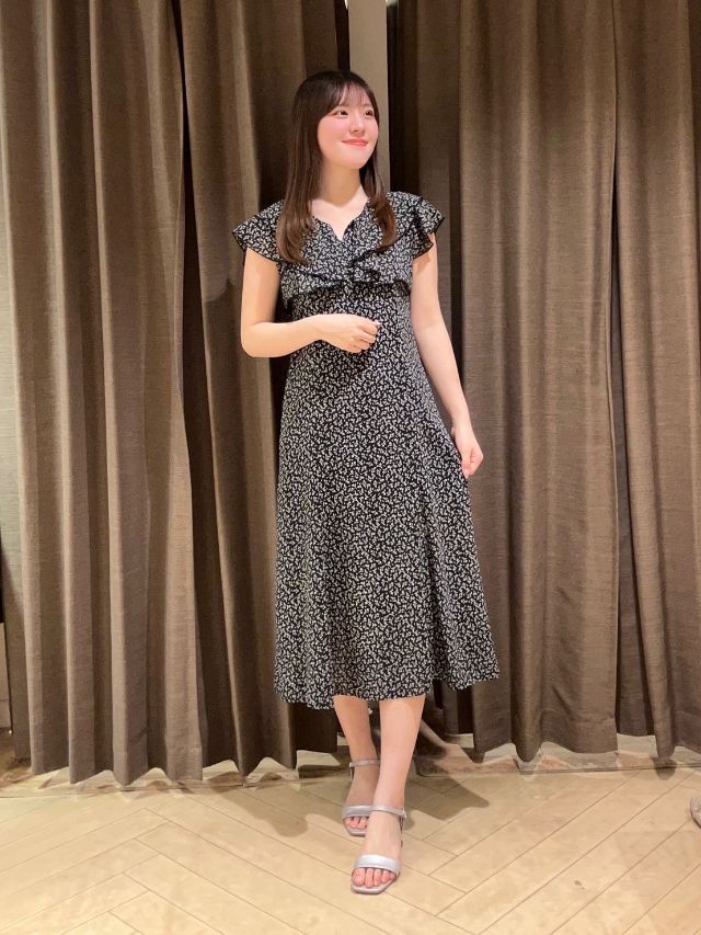 ラメシアーラッフルドッキングワンピース