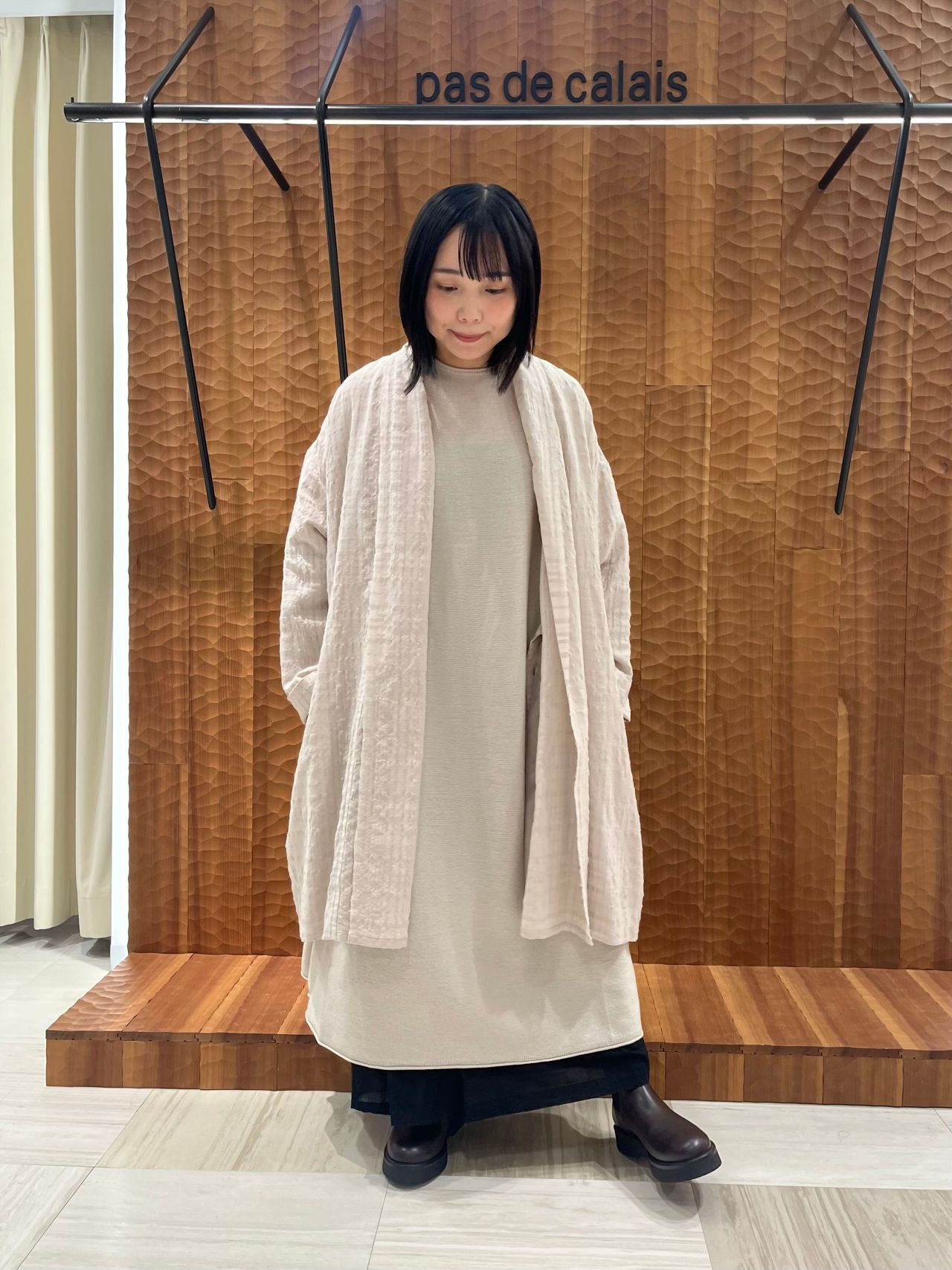 New】エアリーウールニットワンピース | 名古屋高島屋店 | pas de