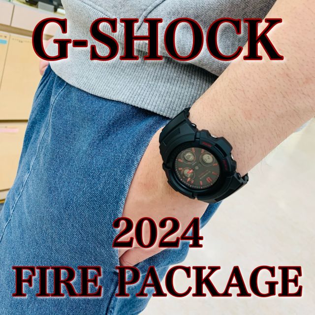 未使用 Gショック タフソーラー20気圧防水 AWG-M100FP-1A4JR AWG-M100FP-1A2JR | CASIO