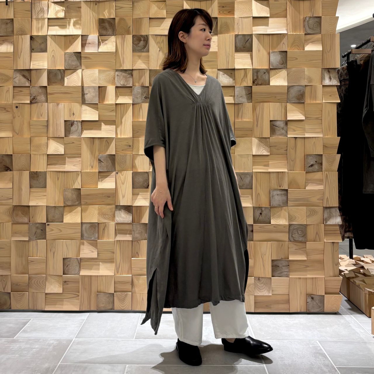 【pas de calais】綿麻ダンプコート キトサン加工綿麻ダンプコート vol.3 | 京王百貨店新宿店 | pas