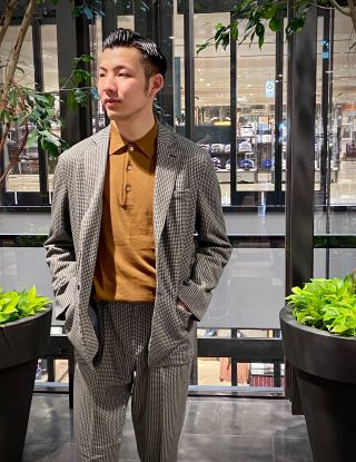 NEW】動きやすくシワになりにくい ジャージーセットアップ