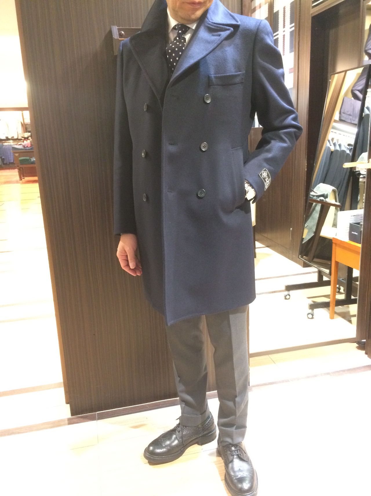 限定オシャレコートとwポイントフェアのご案内 阪急メンズ大阪店 Men ニューヨーカー公式ショップブログ