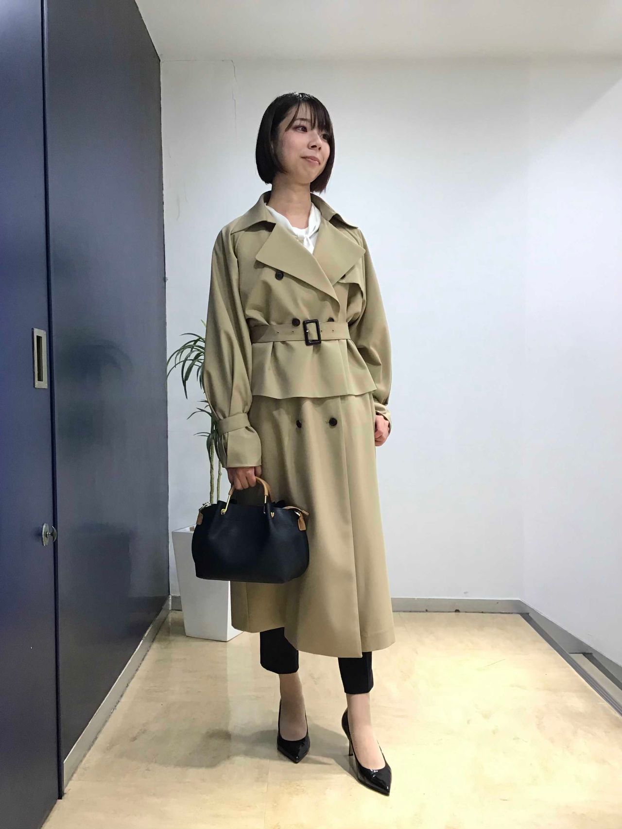 ハンドウォッシュ/ストレッチポリエステル 3WAYトレンチコート 『ソウルイーター』 ポリエステル コート 074T COAT SHINY 3WAY その他