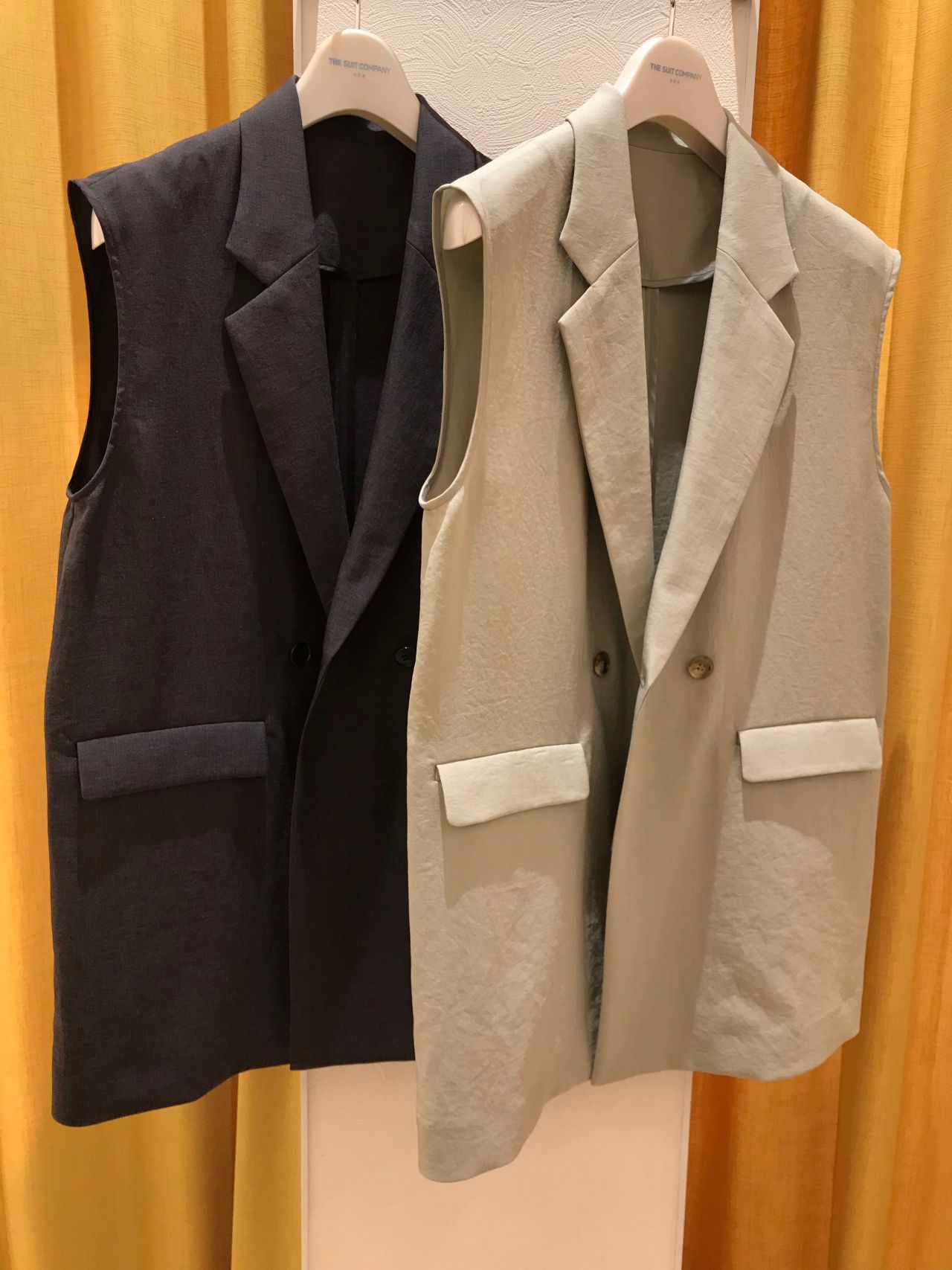美品✨アイシービー グレー チェック ウォッシャブル セットアップ M 春夏 レディース 万能春夏セットアップ｜SUIT SQUARE SUIT SQUARE