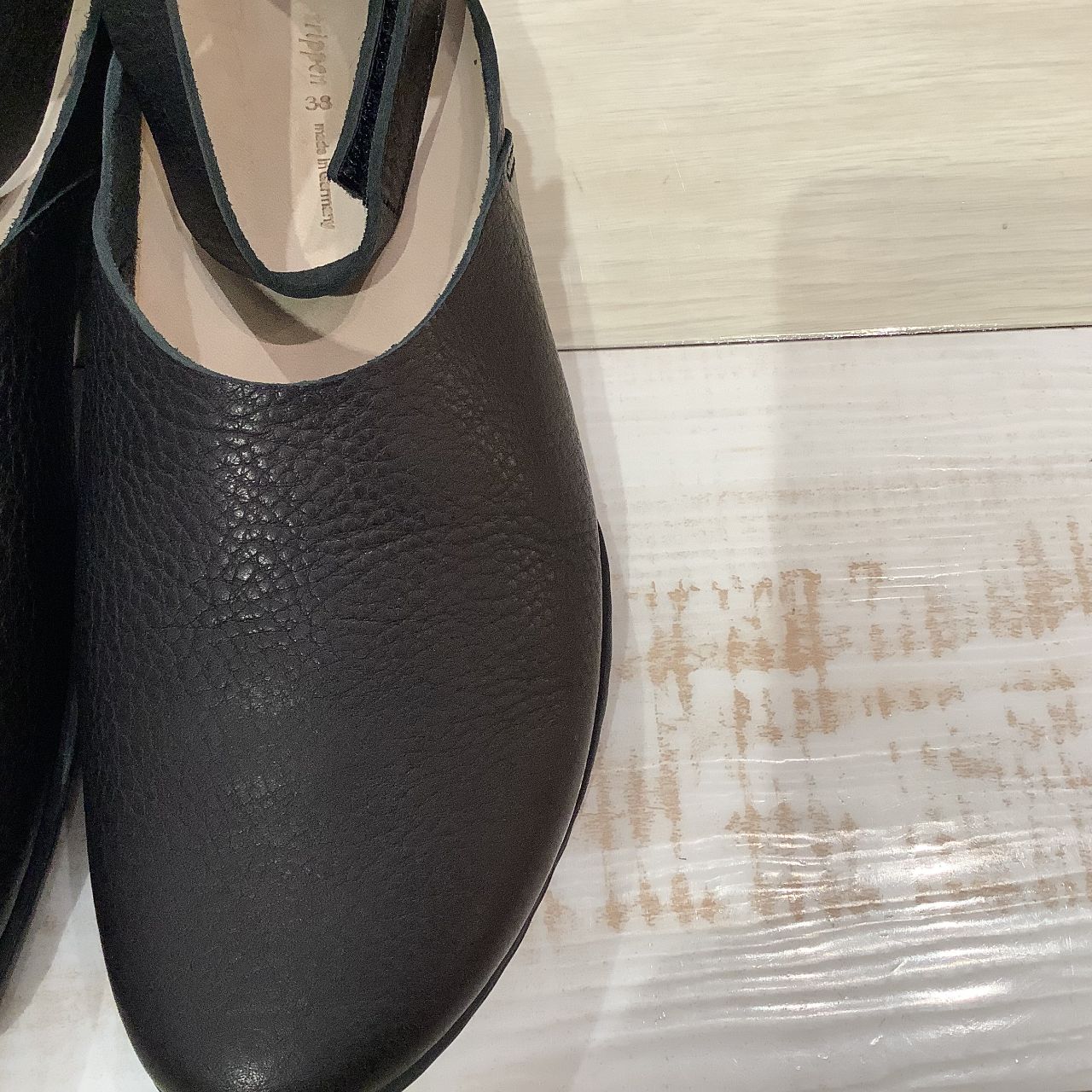 トリッペン PAN 35 ストラップ シューズ 黒 ブラック trippen
