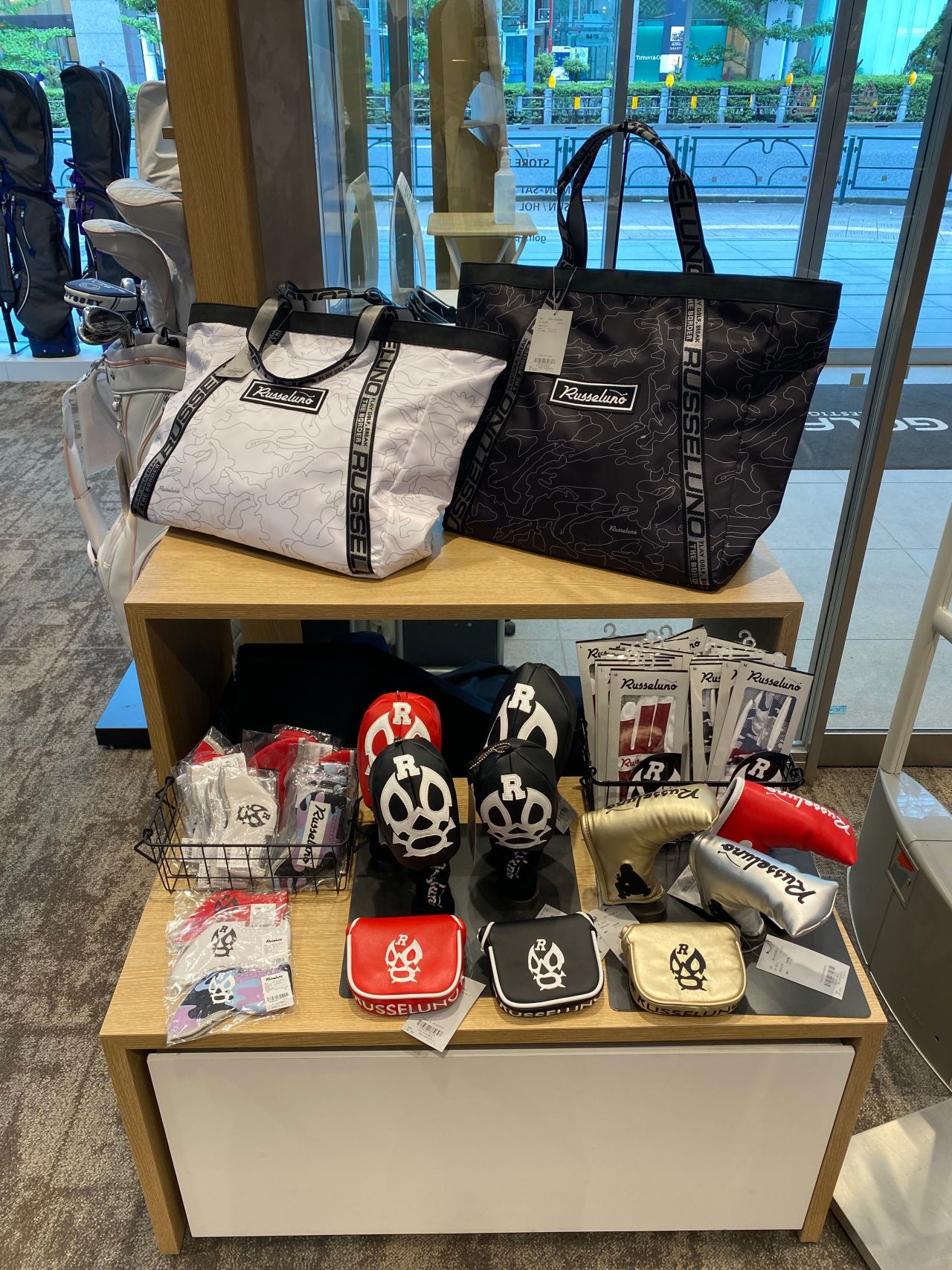 新品 ラッセルノ ゴルフ ウィンド ストップ ロング パンツ