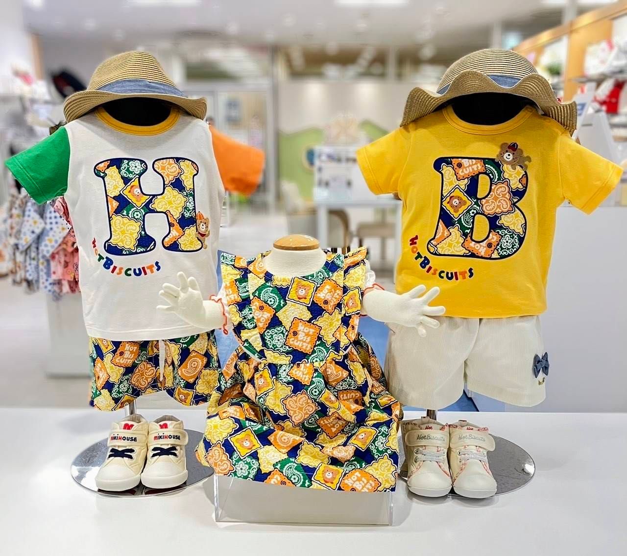 ホットビスケッツ⭐︎ POPなSummer Tシャツ ｜ミキハウス