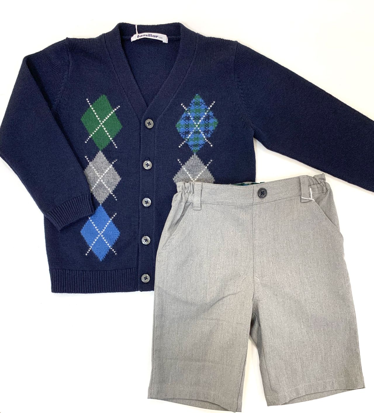 ファミリアカーディガン＆ブラウス90サイズ ファミリアカーディガン＆ブラウス90サイズ