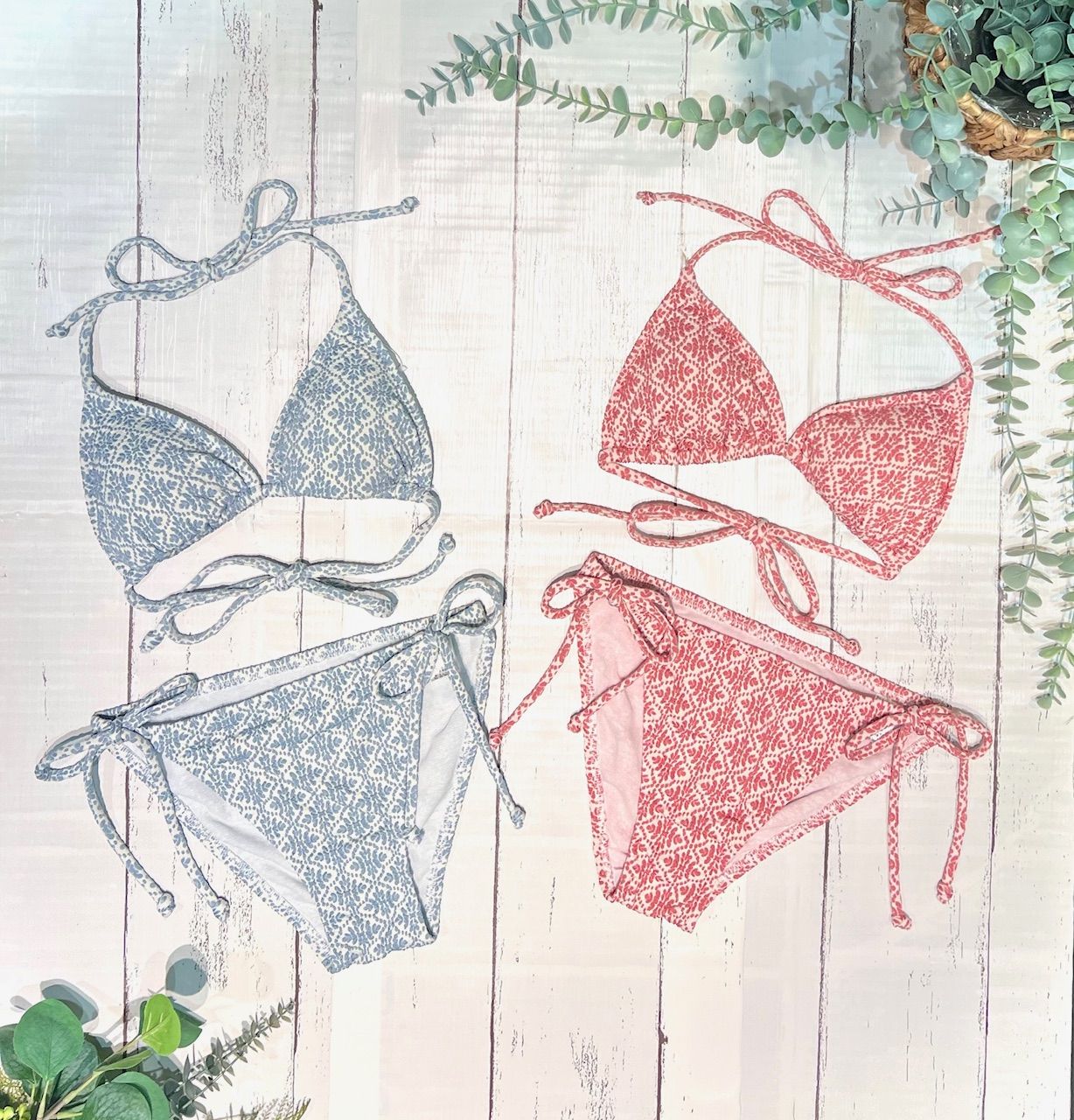 ジャガード素材のおしゃかわ三角ビキニ♡ | 町田東急ツインズ
