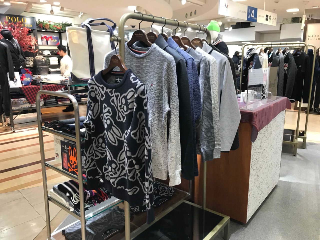 西武池袋店に行ってきました Psychobunny 渋谷店 渋谷店 Psycho Bunny サイコバニーショップブログ