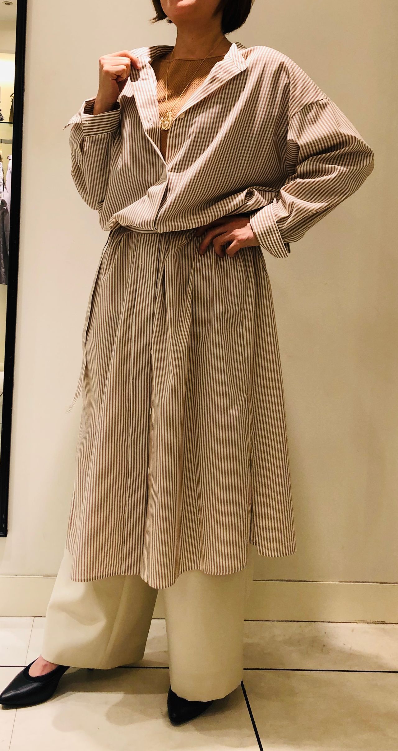 初夏が待ち遠しいシャツワンピの大人コーデ 小倉井筒屋エルサイズ店 Women ニューヨーカー公式ショップブログ