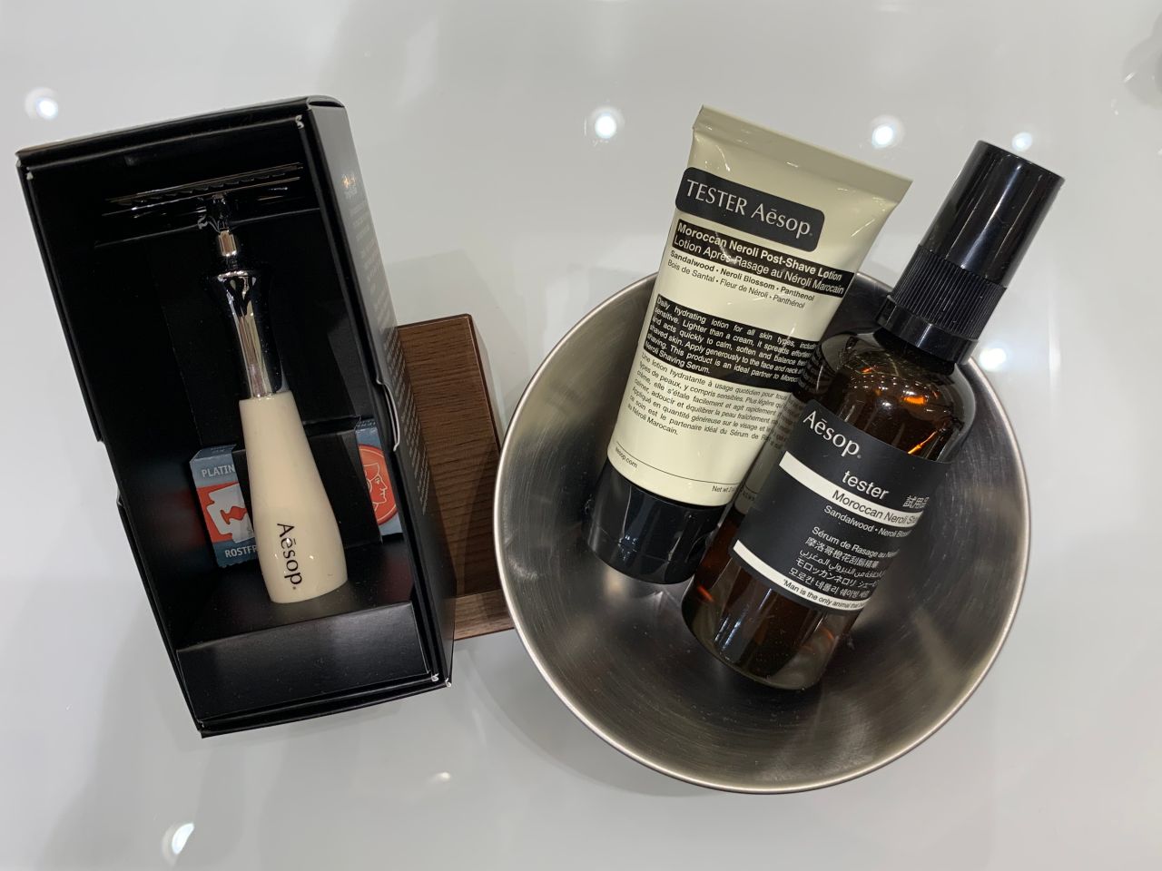 Aesop モロッカンネロリ ポストシェープ ローションシェービング セット