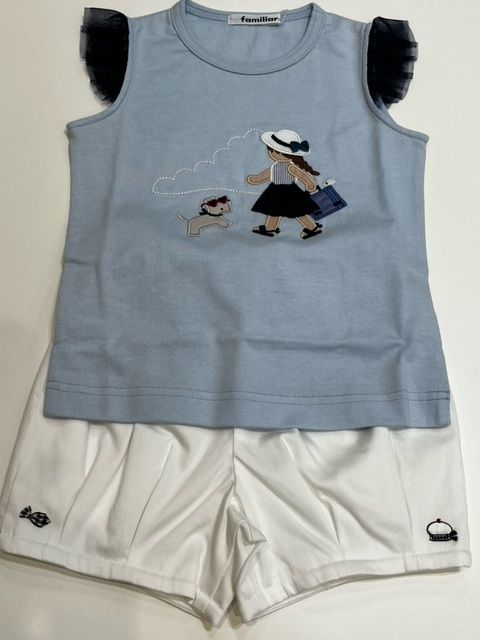 ファミリア 半袖 クマ トップス 襟付 歩き始めにぴったり！クマのアートのお洋服♡｜ファミリア大阪髙