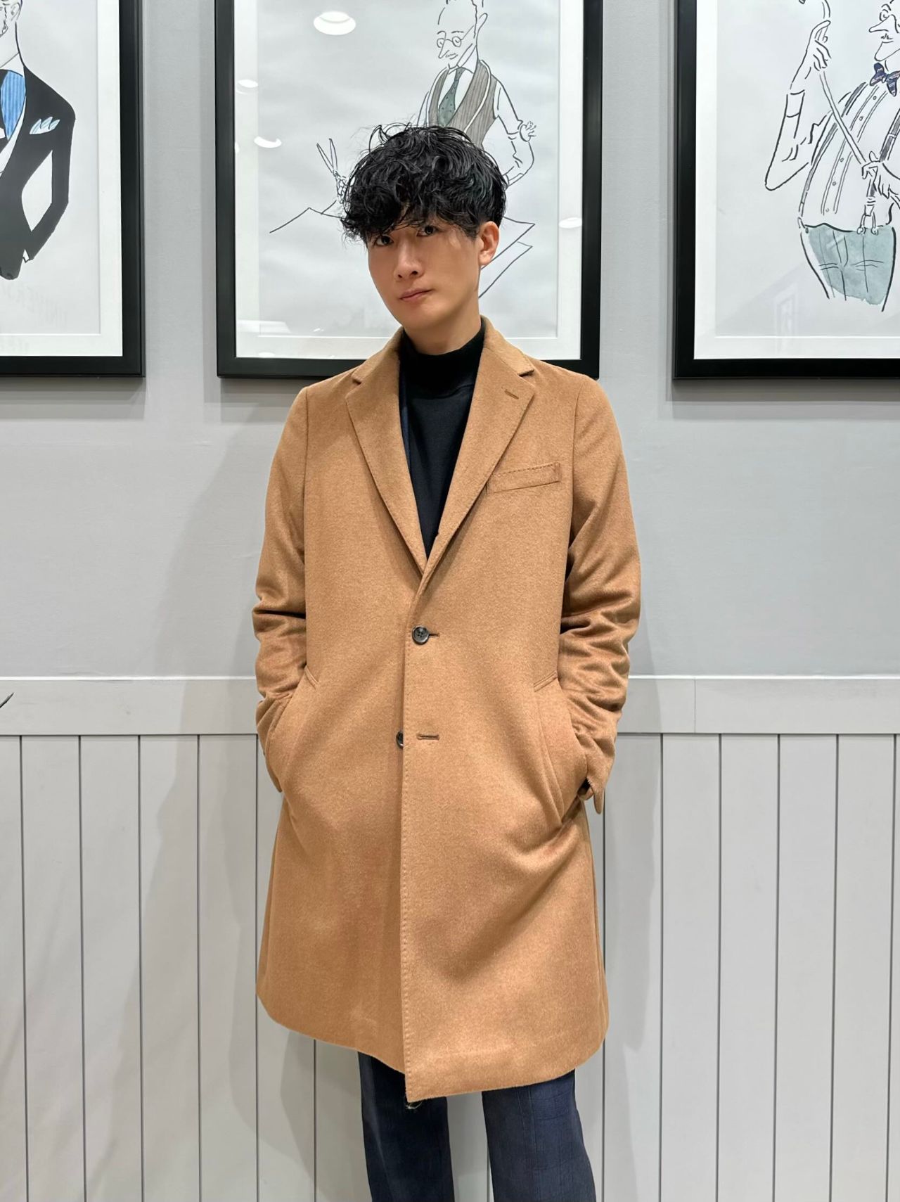 men's】Begin掲載♪ オンオフ使える万能コート｜SUIT SQUARE