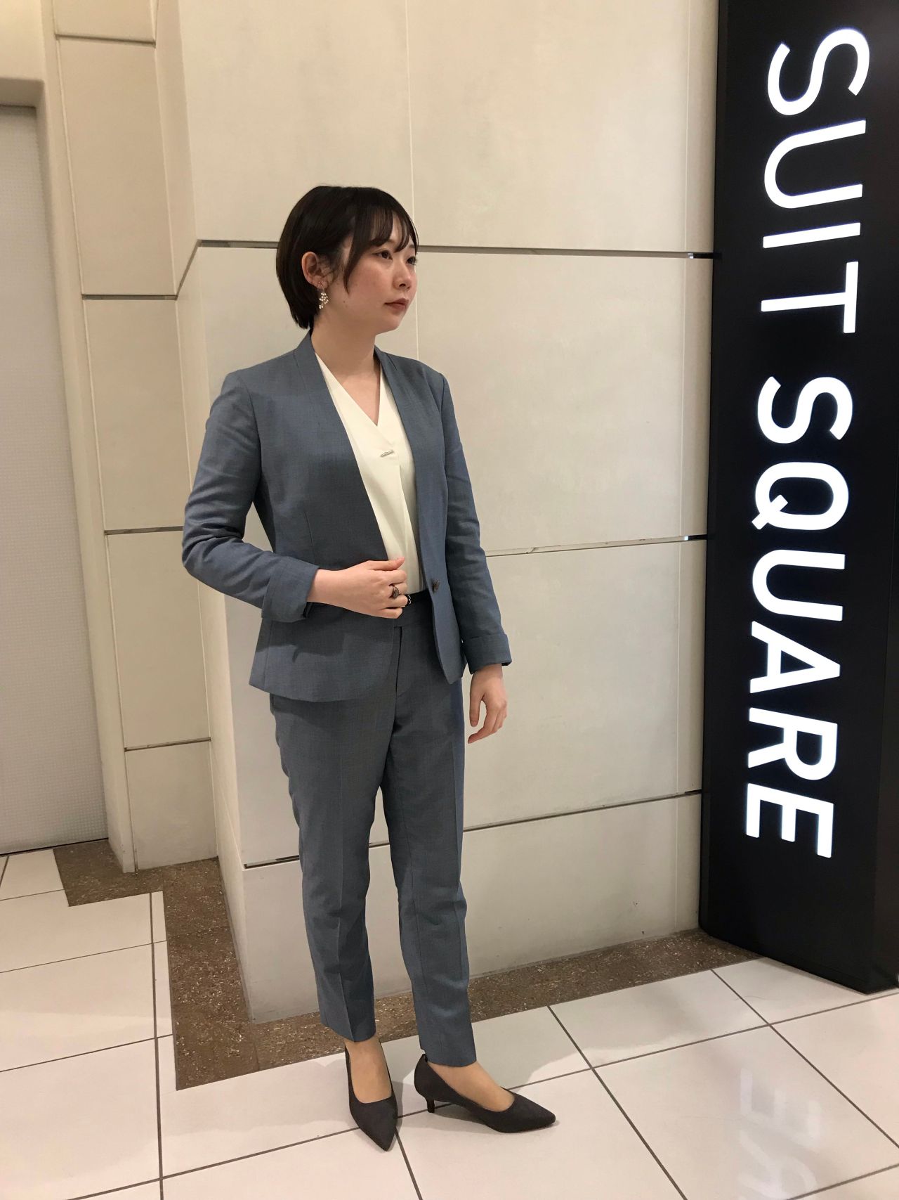 レディース】春色の綺麗めビジネスセットアップスーツ♪｜SUIT