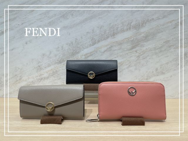 フェンディ FENDI 長財布 F IS FENDIラウンド長財布 8M0299-A18B