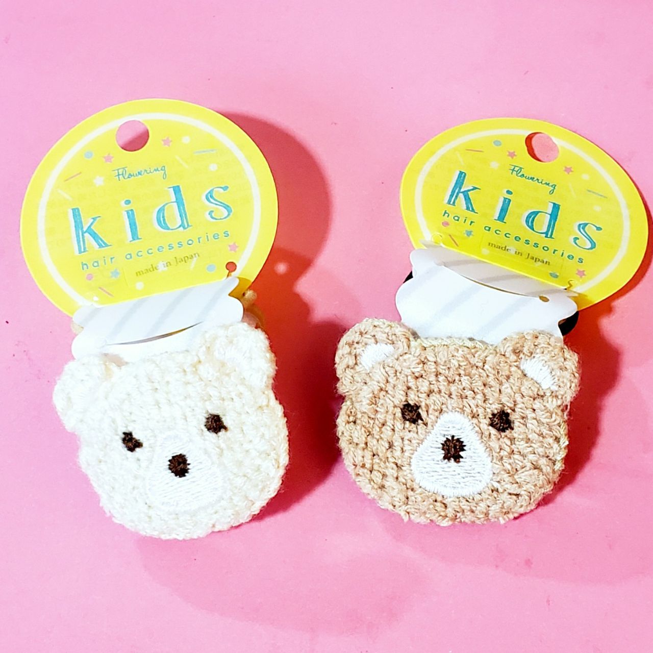 新作のキッズヘアアクセをご紹介！【フラワーリング ヘアゴム