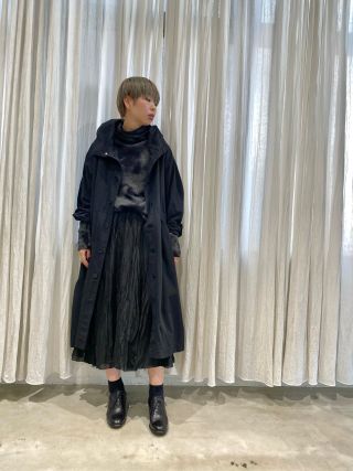 【pas de calais】綿麻ダンプコート 7511e31c7a0006f403d0c51768566c