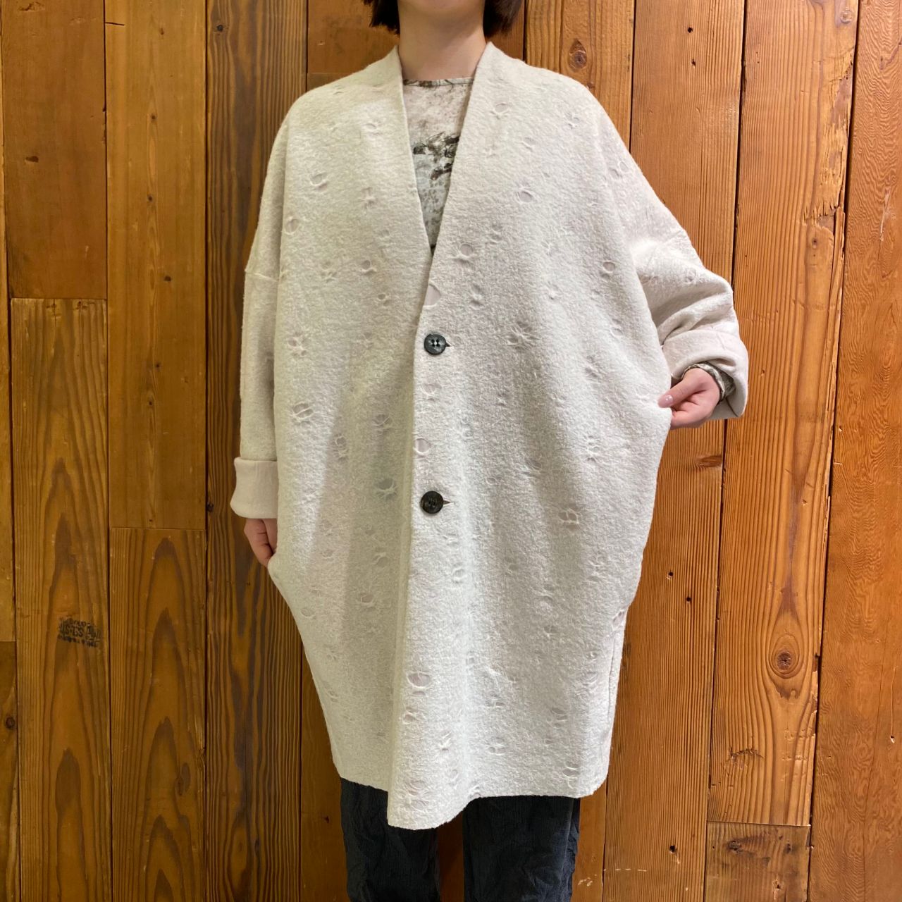 接結ジャガードカーディガン | 梅田阪神店 | pas de calais | パドカレ 