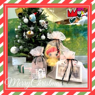 イルメール　ハッピードール　クリスマス　チェックワンピースセット イルメール ハッピードール 着せ替え衣装 チェックワンピ