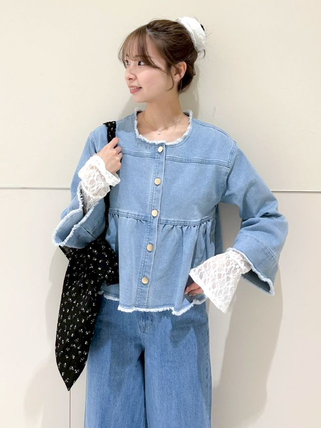 Miaou 青色 花柄 シースルータンクトップ sheer flower top～ｼｱｰﾌﾗﾜｰﾄｯﾌﾟ | flower／フラワー公式通販