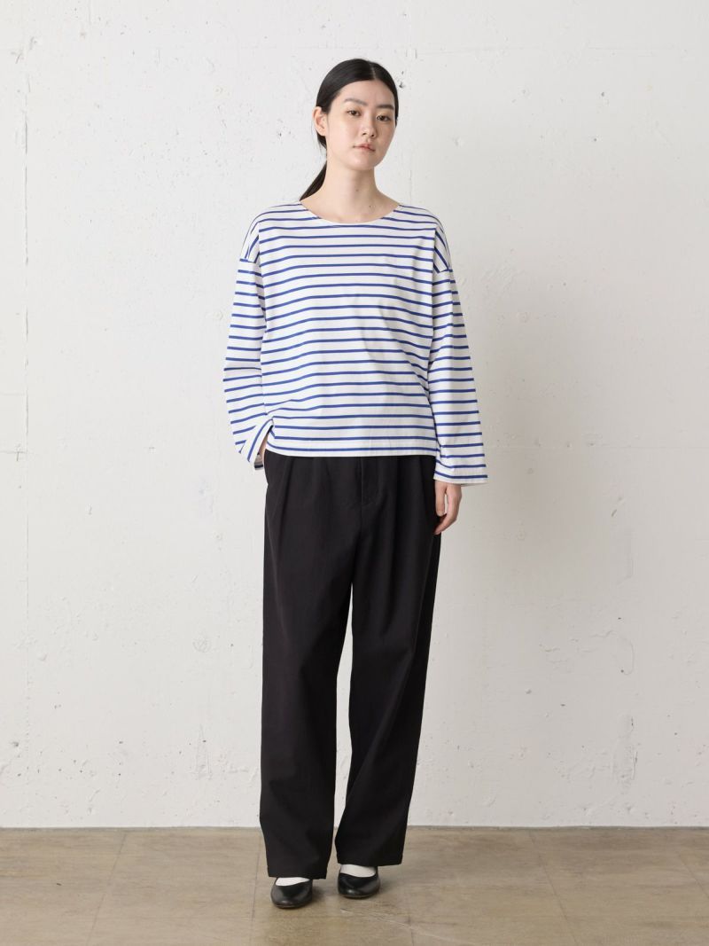MidiUmi ボーダーワイドプルオーバー｜ MARcourt ONLINE STORE
