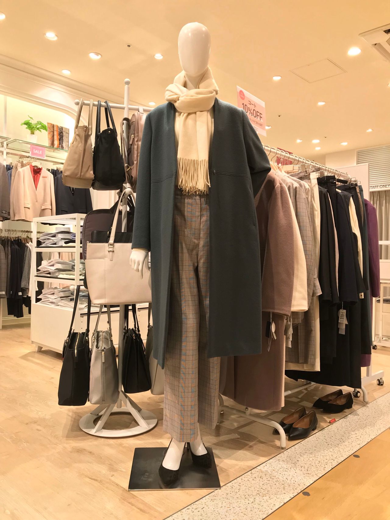 No.755 FILA styleup 万能コーデスコート☆XL☆新品☆ No.755 FILA styleup 万能コーデスコート☆XL☆新品☆